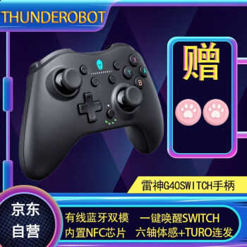 雷神（ThundeRobot）G40专用无线蓝牙游戏手柄PC/Switch手柄 G40双模游戏手柄