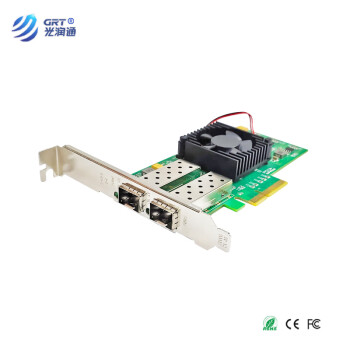 光润通（GRT） 万兆国产双光口网卡 FF-1002E-V3.0 自主芯片电脑服务器网卡 PCIE