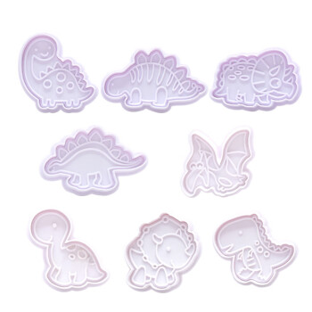 畅宝森饼干模具辅食diy恐龙系列饼干弹簧模/件 多款可选 6件起售BC02