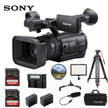 索尼（SONY）PXW-Z150摄像机 4K高清 会议/婚礼/直播高帧率慢动作拍摄手持式广播级摄录一体机 