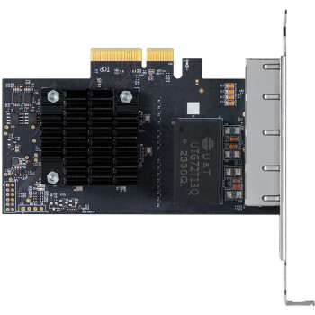 TP-LINK 四口千兆PCI-E网卡台式机电脑内置有线网卡 主机箱独立网卡服务器以太网络千兆RJ45网口扩展NG324