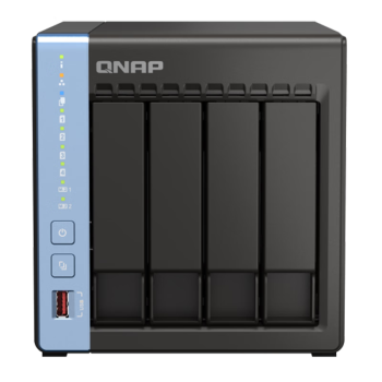 威联通（QNAP）TS-464C 宇宙魔方 四核器网络存储服务器内置双M.2插槽NAS私有云（含硬盘8T*2）