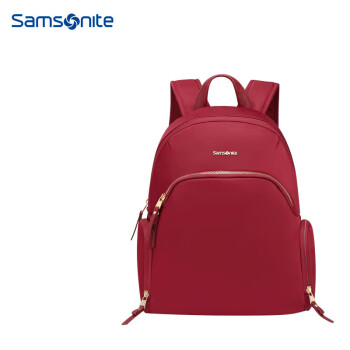 新秀丽（Samsonite）电脑包双肩包背包女书包 BY9*00001\n 红色 14.1英寸