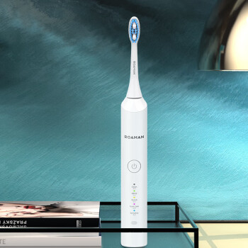ROAMAN 电动牙刷 感应式充电声波智能全自动防水软毛情侣款--E5S