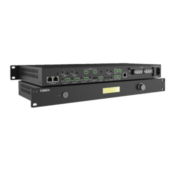 TAIDEN智能音频处理主机 TES-5600MRN/20 高性能DSP 配合吊装式麦克风使用 内置功放 可远程管理