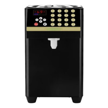 苏勒果糖定量机奶茶店商用设备吧台全自动16格智能精准定量果糖机   黑色 