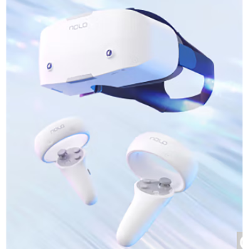 构想曲元宇宙VR眼镜AIO9 4K一体机头显无线体感沉浸式游戏3D头戴设备XR观影设备 白色