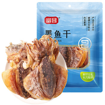 富昌 墨鱼干 南北干货 福建海产品特产海鲜煲汤食材 400g/袋 DP