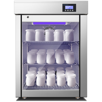 喜莱盛全自动商用酸奶机酸奶发酵机 甜品水果店大型立式冷藏发酵箱发酵柜 XLS-XF88W