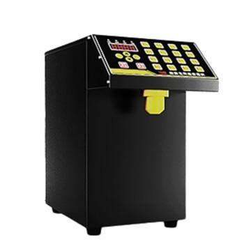 TYXKJ果糖机商用奶茶店糖浆机全自动吧台设备果糖定量机全自动冷饮设备   8L16键黑色 