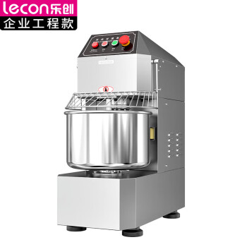 乐创（lecon）厨师机全自动 和面机 商用厨房多功能双动双速揉面机普通款40L SSD40