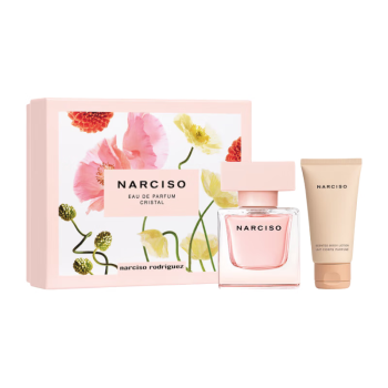 纳西索·罗德里格斯（Narciso Rodriguez）晶澈节日心选香氛礼盒(香水50+身体乳50)女士香水持久纳西素