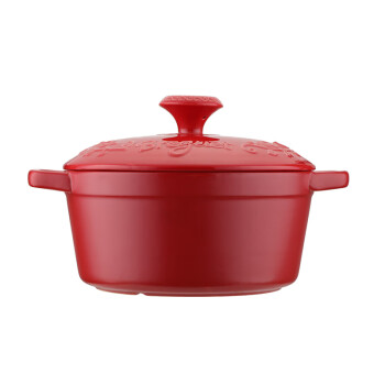 宝玑（Breguet）2L琅彩系列耐热陶瓷锅经典红BGAC2201