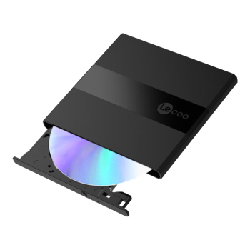 联想（lenovo）来酷 8倍速外置光驱 DVD外置刻录机 移动光驱 外接光驱 笔记本电脑便携光驱外置读刻一体黑 DB75