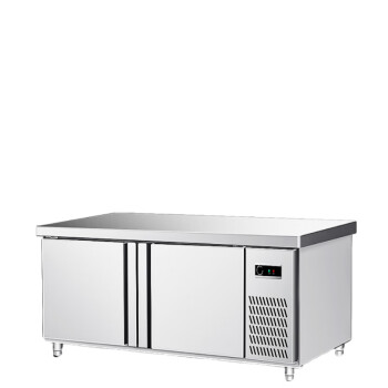 NGNLW冷藏工作台保鲜柜操作水吧奶茶店设备全套冷冻冰柜商用冰箱   120x60x80cm  豪华款