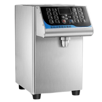 北府 16格全自动果糖机商用奶茶店小型迷你精准定量机水吧设备全套   银色