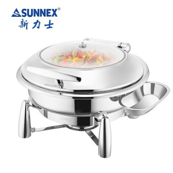 SUNNEX 奥斯系列自助餐炉布菲炉6.8升电加热炉W36320升级版电热板加热