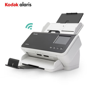 KODAK柯达 S2060W A4高速双面自动彩色扫描仪支持wifi+有线网络适用财务发票 档案电子化60ppm /120 ipm