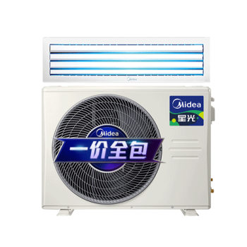 美的（Midea）中央空调风管机一拖一2匹星光时尚版新一级能效家用嵌入式以旧换新补贴KFR-51T2W/BN8-XG(1)Ⅲ