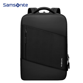 新秀丽（Samsonite）双肩包 男女士商务通勤出差旅行书包背包BT6*09001 黑色 双肩包