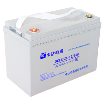 中达电通蓄电池 DCFJ126-12/100 12V100AH ups电池（含拆卸搬运、安装调试、配线等费用）