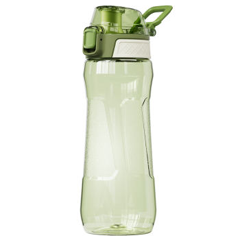 JEKO&JEKO运动水杯大容量水壶骑行夏季男士健身塑料杯子Tritan水瓶1L透明绿