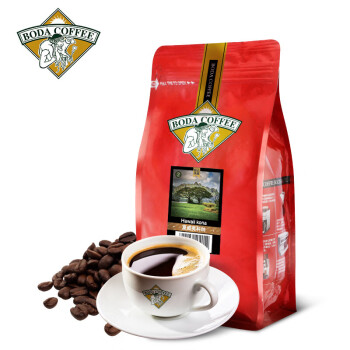 博达典藏夏威夷科纳咖啡豆 进口生豆新鲜烘焙纯黑咖啡豆 500克袋装