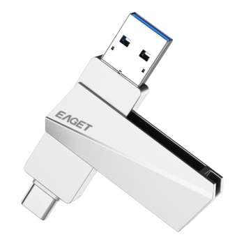 忆捷（EAGET）1TB USB3.2 Gen2 Type-C双接口 SU60高速固态U盘大容量读速560MB/s手机电脑两用办公优盘移动