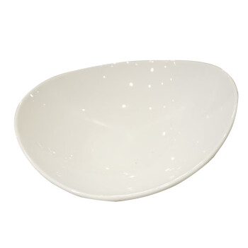 金伟利（JWL）美异圆碗15cm 异形酒店餐厅陶瓷餐具家用圆盘圆碗强化瓷