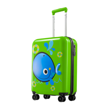 银座高颜值儿童行李箱拉杆箱 学生旅行箱A-6732L 20英寸绿色