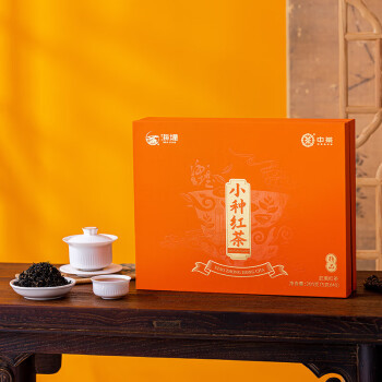 中茶 海堤红茶端午节礼盒送人送长辈公司集采精品小种红茶200g