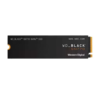 西部数据（WD） WD_BLACK SN770 NVMe SSD固态硬盘 M.2接口PCIe 4.0 SSD固态硬盘 500GB