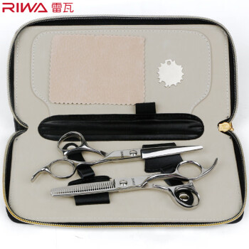 雷瓦（RIWA） 专业理发器剪刀理发 发廊牙剪 平剪套装 RD-200