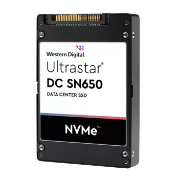 WD西部数据(WD)SN650 15.36TB 企业级SSD固态硬盘U.3接口（NVMe协议)兼容U.2 SN650系列15.36TB