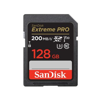 闪迪（SanDisk）128GB V30 SD内存卡U3 C10 4K相机存储卡  读速200MB/s 写速90MB/s 微单/单反相机扩容