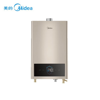 美的（Midea）燃气热水器JSQ30-16HC3家用16L热水器智能wifi操控高清大屏稳流恒温天燃气摩卡金