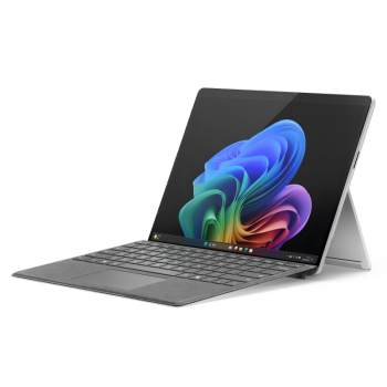 微软（Microsoft）全新Surface Pro第11版 骁龙X Plus 16G 256G SSD亮铂金二合一平板笔记本13英寸触控办公电脑AIPC