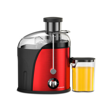 梵靓  FLDJL多功能家用榨汁机 果汁机 原汁机 渣汁分离家用电器红色