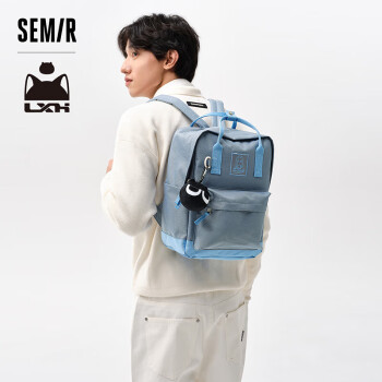 森马（Semir）双肩包男校园情侣电脑包学生mini背包潮流105124153032