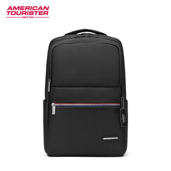 美旅箱包时尚休闲双肩包男女通勤旅行背包多功能电脑包NE2*09003黑色