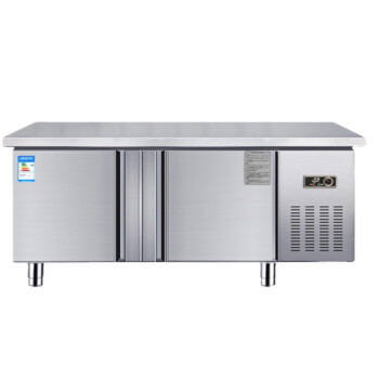 NGNLW商用工作台冰柜冷藏冷冻冷柜冷冻操作台冷藏柜保鲜奶茶厨房平冷柜   120x60x80cm  冷藏