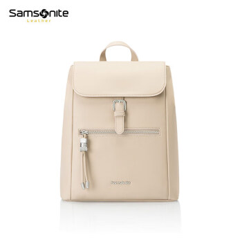 新秀丽（Samsonite）10.1英寸女士背包书包商务旅行包NX2*05001 米色礼物