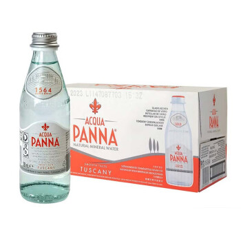 普娜（Acqua Panna）意大利原装进口天然泉水250ml*24瓶装整箱