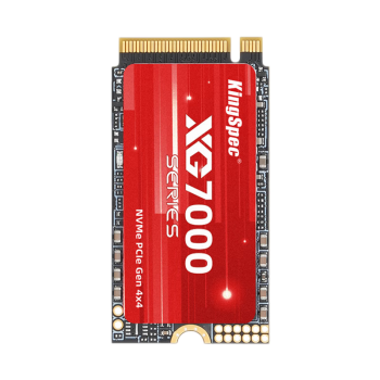 金胜维（KingSpec）512GB SSD固态硬盘NVMe 2242 M.2接口 长江存储颗粒 读速7200MB/s PCIe4.0 AI PC存储配件