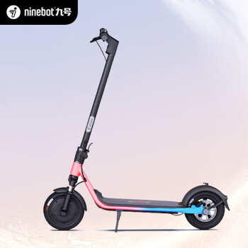 九号（Ninebot） 电动滑板车F30Plus 炫彩车身成人学生长续航减震大轮胎智能滑板车电动车体感车 红蓝色