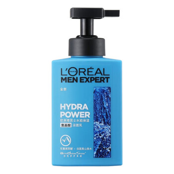 欧莱雅（LOREAL）男士水能保湿氨基酸洁面乳180ml 氨基酸洗面奶温和清洁控油不干