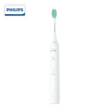 PHILIPS 飞利浦 电动牙刷 成人2种模式 洁齿护龈 净力刷 HX2431/02 冰川白