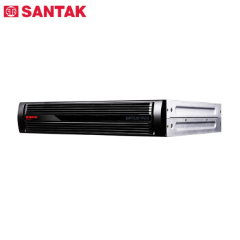 山特（SANTAK） 机架式UPS不间断电源 机房服务器断电续航 主机（不含电池）C3KRS(3kVA/2400W)