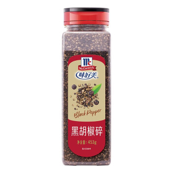 味好美（McCormicK） 香辛料调料 黑胡椒碎453g 自然选材  味好美出品