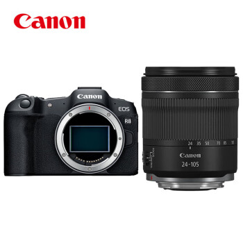 佳能（canon）EOS R8 全画幅微单数码相机 Vlog拍摄 小型轻量旅行照相机+RF24-105mm F4-7.1 IS STM镜头